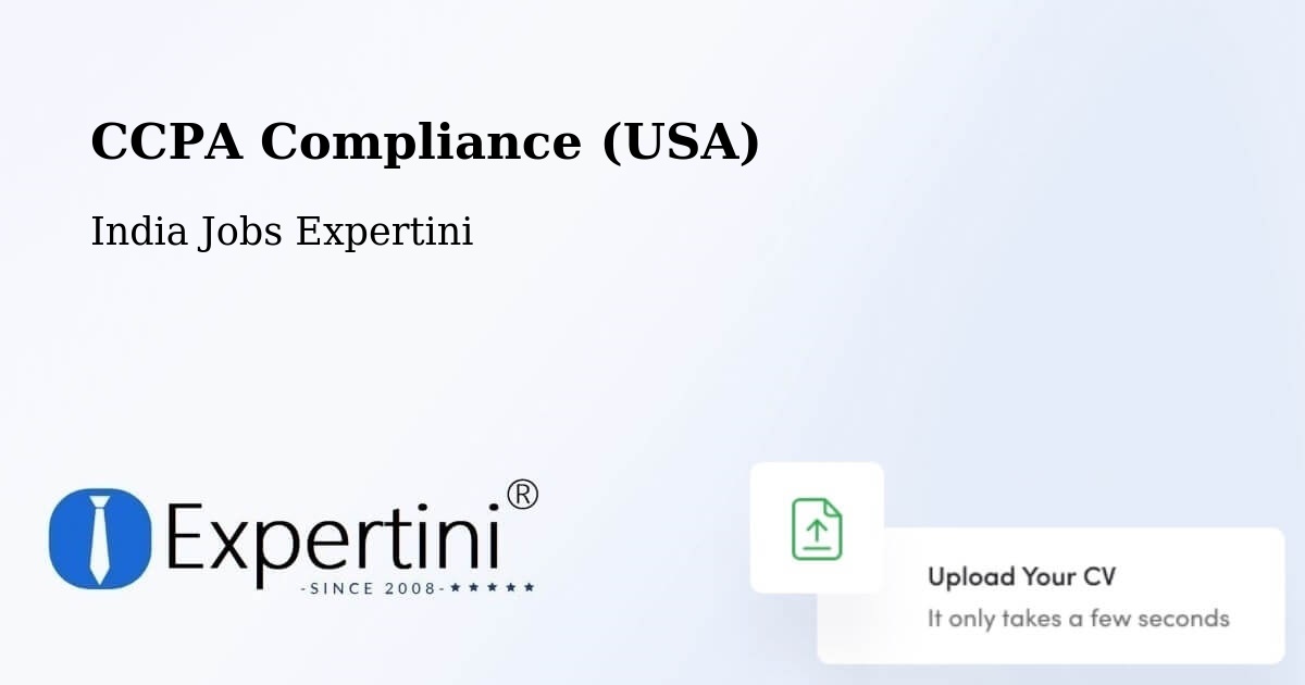 CCPA Privacy Rights & Compliance Notice – Hingoli - India Jobs Expertini